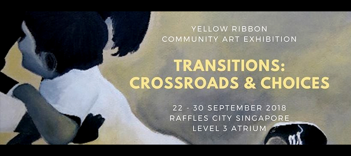 Raffles Singapore at Yellow Ribbon Community Art Exhibition 2018
